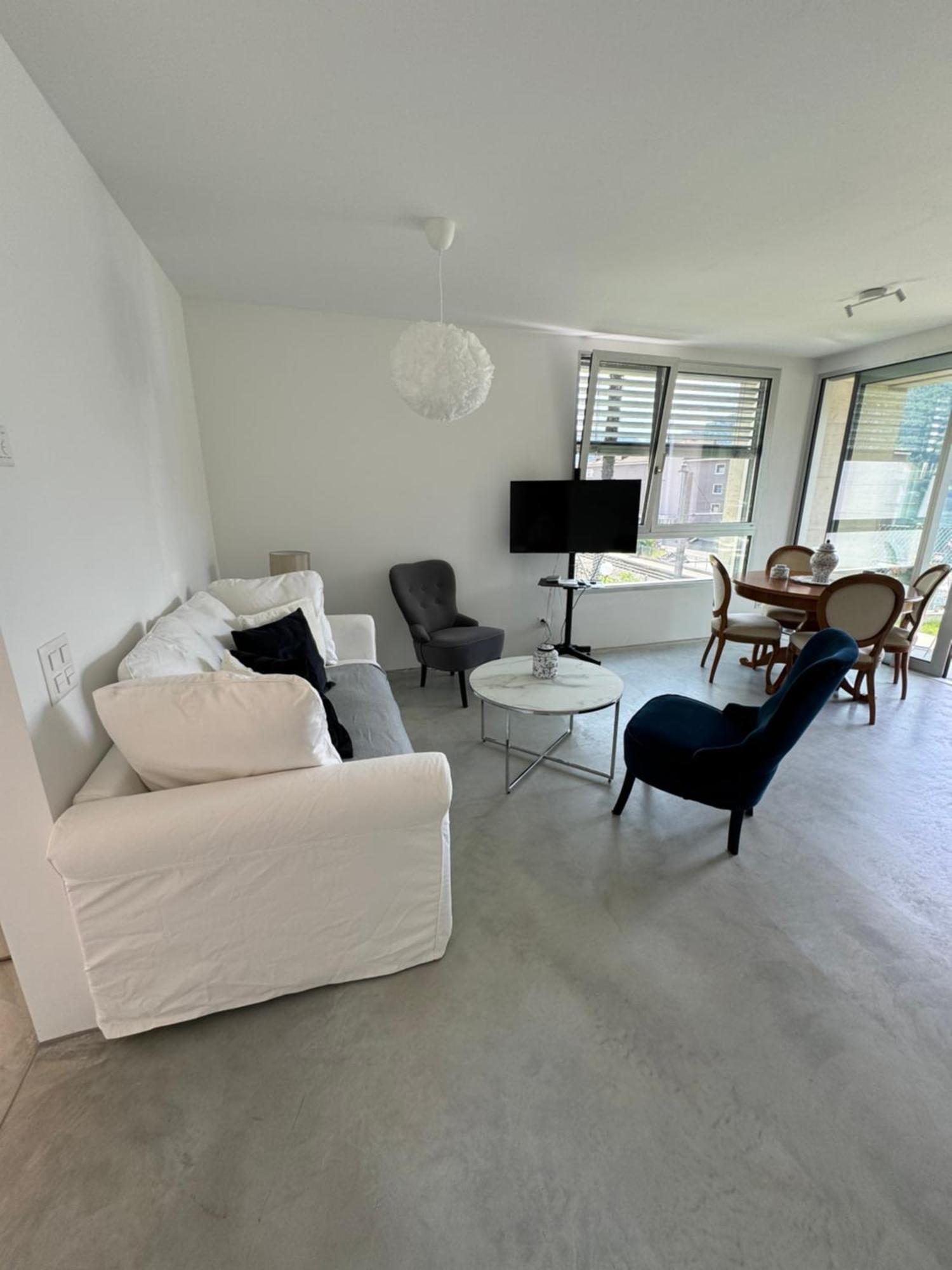 Neue Gartenwohnung Mit Sicht Auf Den Luganersee Ponte Tresa Exterior photo