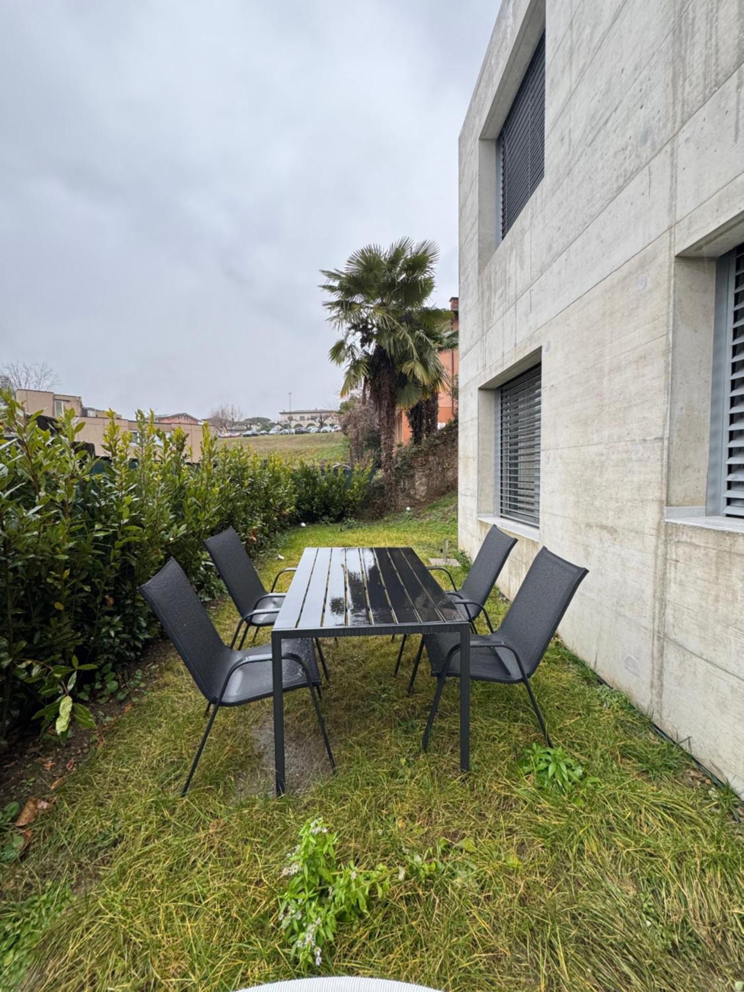 Neue Gartenwohnung Mit Sicht Auf Den Luganersee Ponte Tresa Exterior photo
